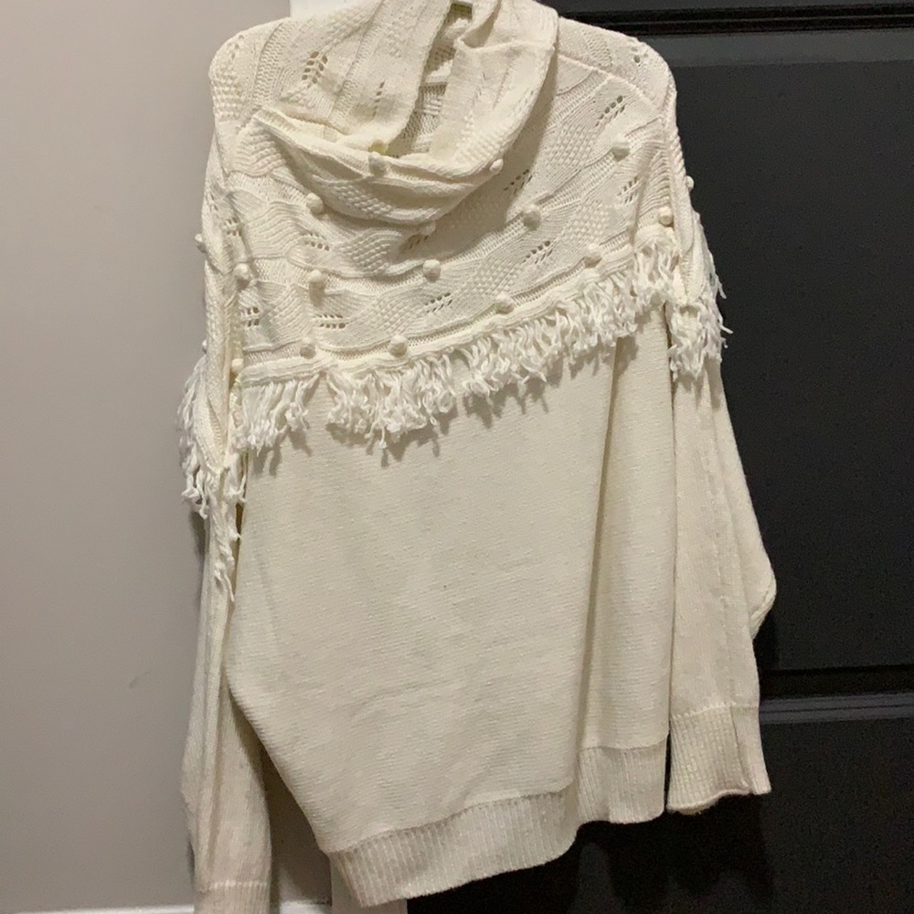 Cowl neck sweater